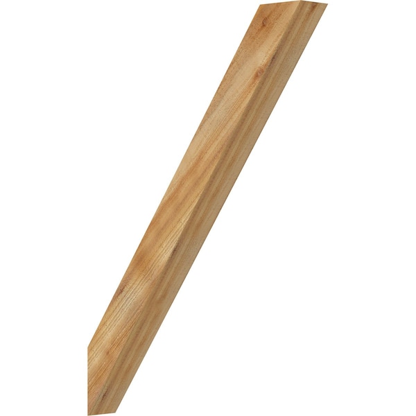 Ekena Millwork 4"W x 28"D x 40"H Traditional Rough Sawn Knee Brace, Western Red Cedar BRC04X28X40TRA00RWR - main